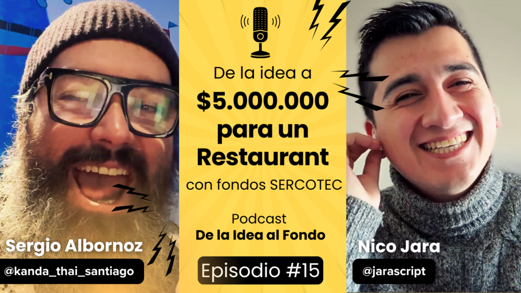 Ep 15 - Gané $5.000.000 de SERCOTEC para potenciar mi Restaurant